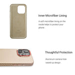 KZDOO For iPhone 15 Pro Max Case Compatible with MagSafe Carbon Fiber Texture Phone Cover