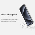 KZDOO For iPhone 15 Pro Max Case Compatible with MagSafe Carbon Fiber Texture Phone Cover