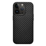 KZDOO For iPhone 15 Pro Max Case Compatible with MagSafe Carbon Fiber Texture Phone Cover