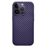 KZDOO For iPhone 15 Pro Max Case Compatible with MagSafe Carbon Fiber Texture Phone Cover
