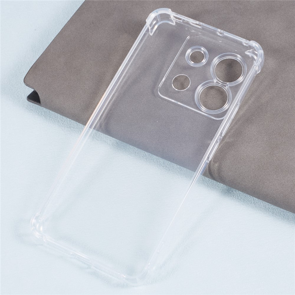 For Xiaomi Redmi Note 13 Pro 5G / Poco X6 5G Case Drop-proof Corner Protection TPU Phone Cover
