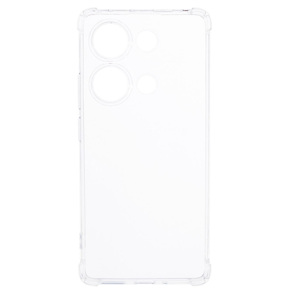 For Xiaomi Redmi Note 13 Pro 4G / Poco M6 Pro 4G Case Transparent TPU Phone Cover Anti-drop