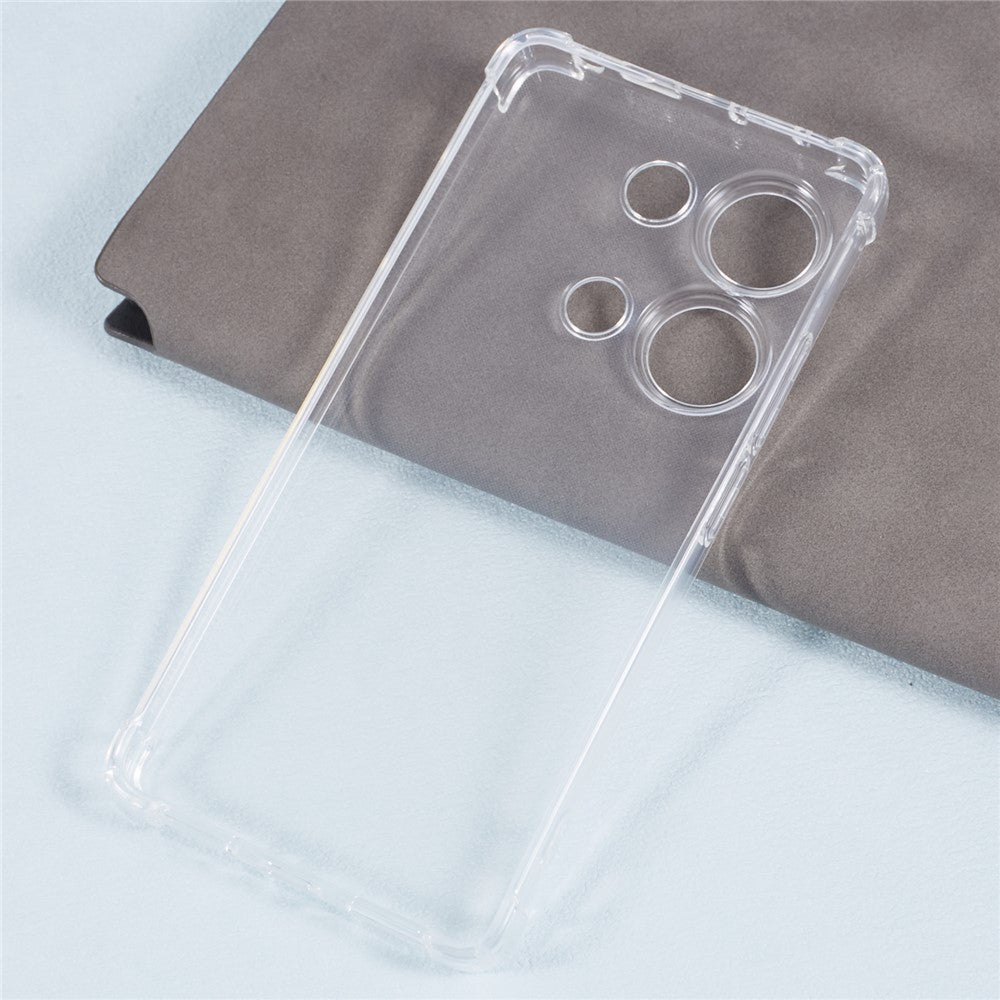 For Xiaomi Redmi Note 13 Pro 4G / Poco M6 Pro 4G Case Transparent TPU Phone Cover Anti-drop