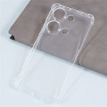 For Xiaomi Redmi Note 13 Pro 4G / Poco M6 Pro 4G Case Transparent TPU Phone Cover Anti-drop
