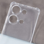 For Xiaomi Redmi Note 13 Pro 4G / Poco M6 Pro 4G Case Transparent TPU Phone Cover Anti-drop
