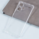 For Xiaomi Redmi Note 13 Pro+ 5G Case Four Corner Anti-drop Clear TPU Phone Cover
