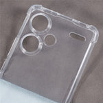 For Xiaomi Redmi Note 13 Pro+ 5G Case Four Corner Anti-drop Clear TPU Phone Cover