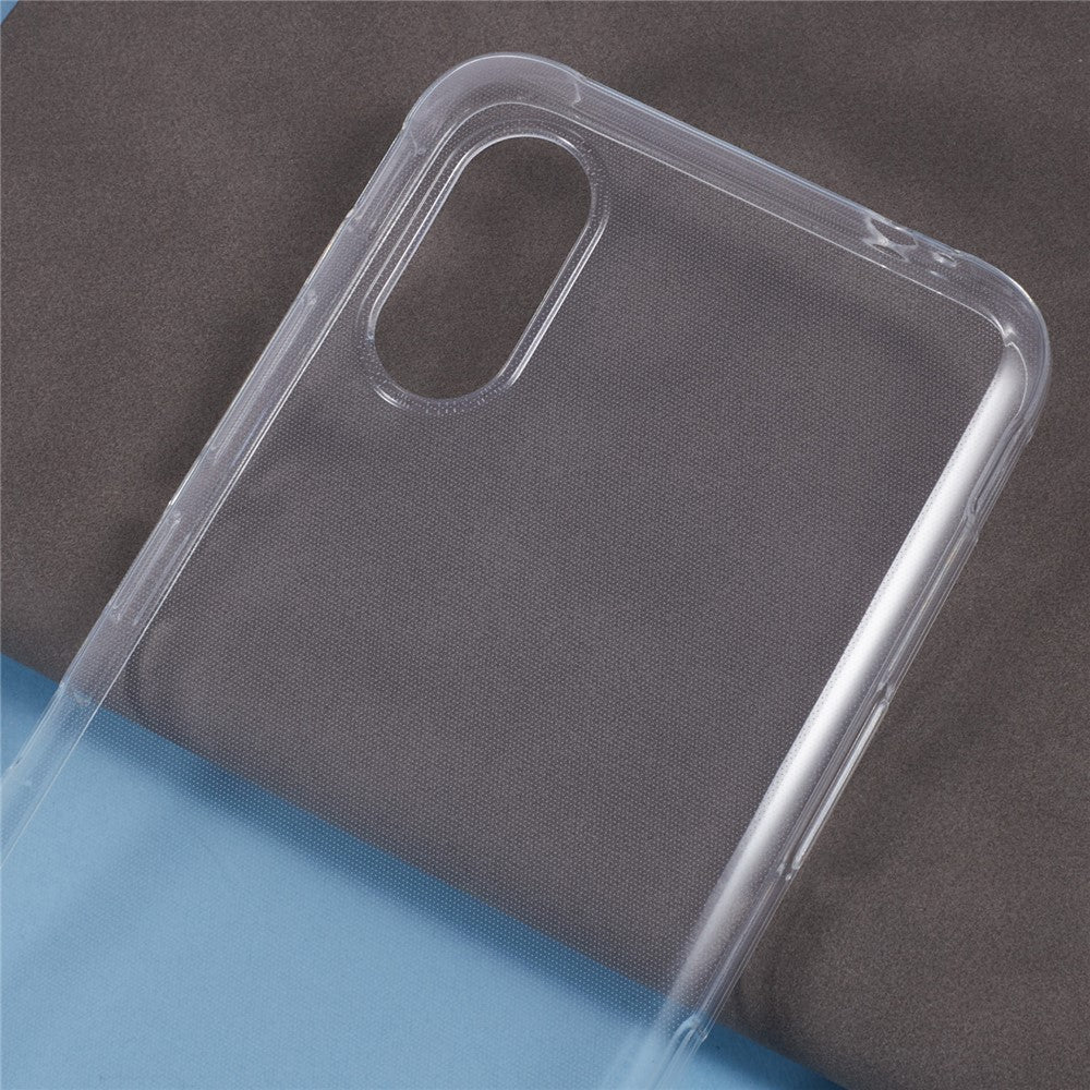 Til Samsung Galaxy Xcover7 Cover Gennemsigtigt TPU Fleksibelt Mobiltelefoncover