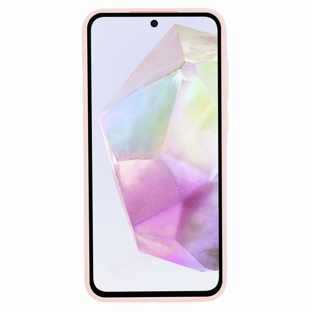 Til Samsung Galaxy A35 5G Cover med præcis udskæring til linse i blød TPU-telefoncover