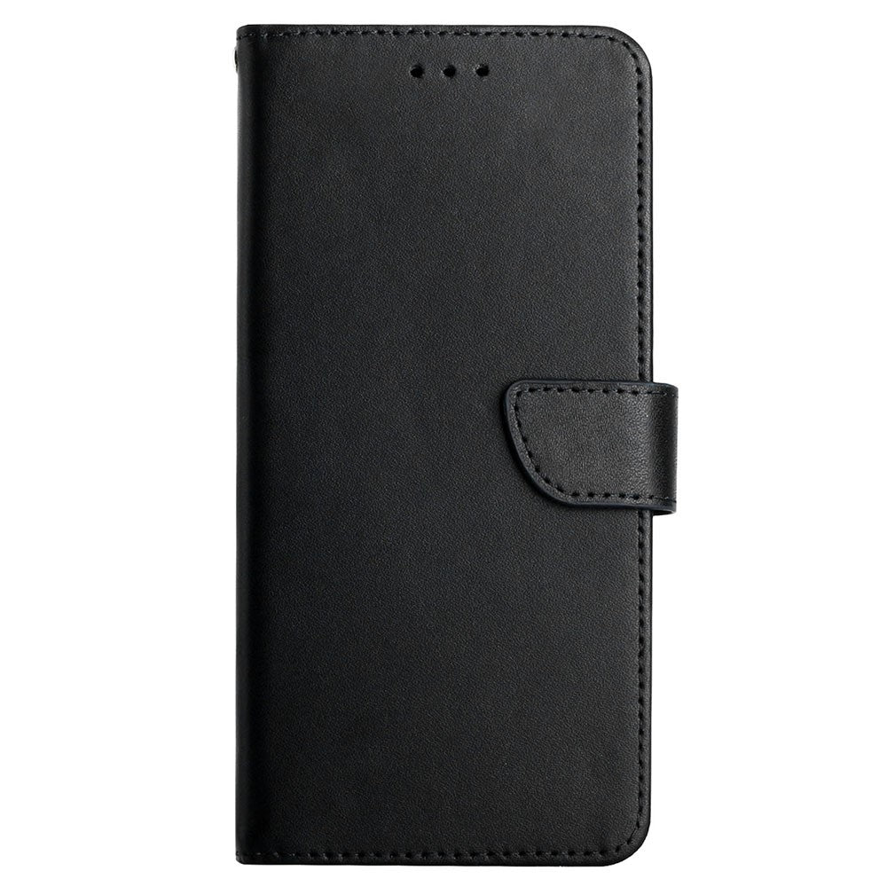 HT02 For Xiaomi Redmi Note 13 Pro 4G / Poco M6 Pro 4G Wallet Case Genuine Cow Leather Stand Cell Phone Cover