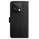 HT02 For Xiaomi Redmi Note 13 Pro 4G / Poco M6 Pro 4G Wallet Case Genuine Cow Leather Stand Cell Phone Cover