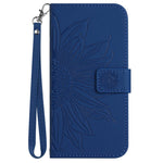 HT04 For Xiaomi Redmi Note 13 Pro 4G / Poco M6 Pro 4G Case Leather Phone Cover with Wrist Strap