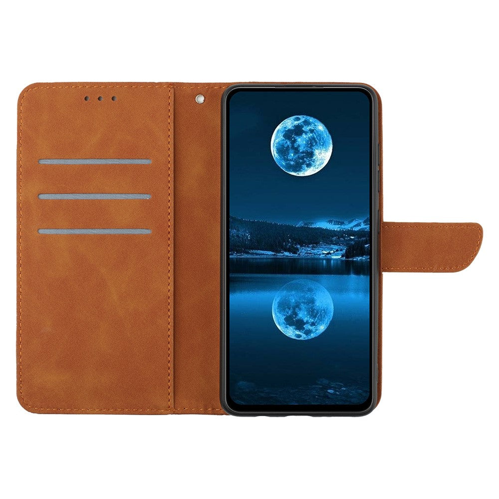 HT05 For Xiaomi Redmi Note 13 Pro 4G / Poco M6 Pro 4G Wallet Case Anti-Drop PU Leather Phone Cover