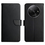 HT02 For Xiaomi Redmi A3 / Poco C61 4G Case Genuine Cow Leather Wallet Phone Cover