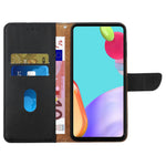 HT02 For Xiaomi Redmi A3 / Poco C61 4G Case Genuine Cow Leather Wallet Phone Cover