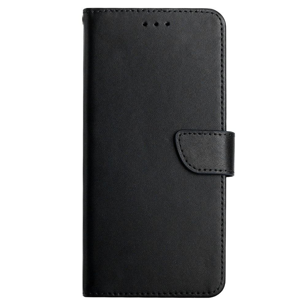 HT02 For Xiaomi Redmi A3 / Poco C61 4G Case Genuine Cow Leather Wallet Phone Cover