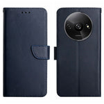 HT02 For Xiaomi Redmi A3 / Poco C61 4G Case Genuine Cow Leather Wallet Phone Cover