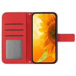 HT04 For Xiaomi Redmi A3 4G / Poco C61 4G Wallet Case Sunflower Handbag Flip Leather Phone Cover