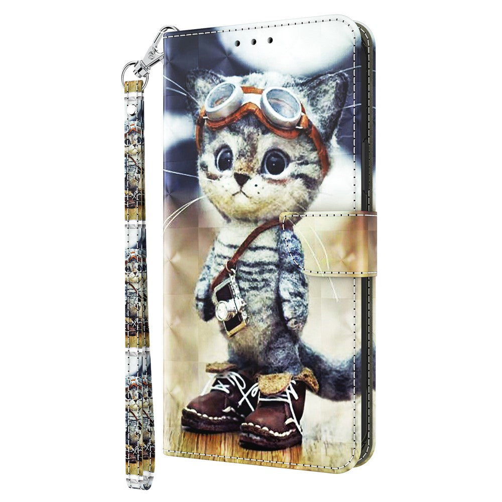 For Xiaomi Redmi Note 13 Pro 5G / Poco X6 5G Cell Phone Cases Leather Cover with Printing Pattern