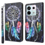 For Xiaomi Redmi Note 13 Pro 5G / Poco X6 5G Cell Phone Cases Leather Cover with Printing Pattern