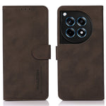 KHAZNEH För OnePlus 12R 5G / Ace 3 5G Mobilmobil Stativskal Plånboksfodral med Korthållare