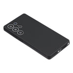 For Samsung Galaxy S24 Ultra Cover 2.0mm Solid Color TPU Shockproof Protective Phone Case