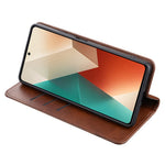 AZNS For Xiaomi Redmi Note 13 Pro 5G / Poco X6 5G Case Leather Cowhide Texture Phone Cover