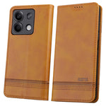 AZNS För Xiaomi Redmi Note 13 5G Skal PU Läder Flip Folio mobilskal med Korthållare