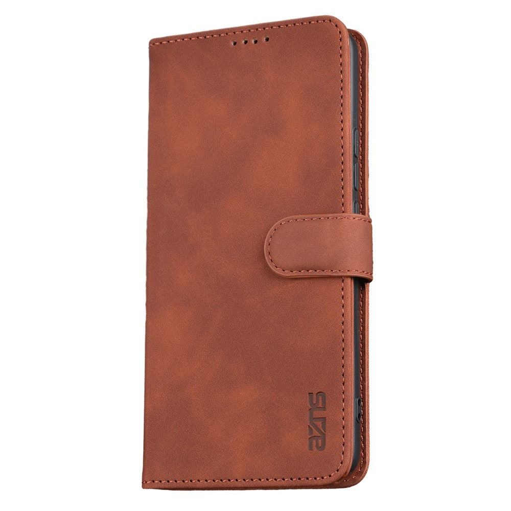 AZNS For Xiaomi Redmi Note 13 Pro+ 5G Leather Case Stand TPU Inner Shell Phone Cover