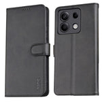 AZNS For Xiaomi Redmi Note 13 Pro 5G / Poco X6 5G Wallet Case TPU+Leather Smart Phone Cover