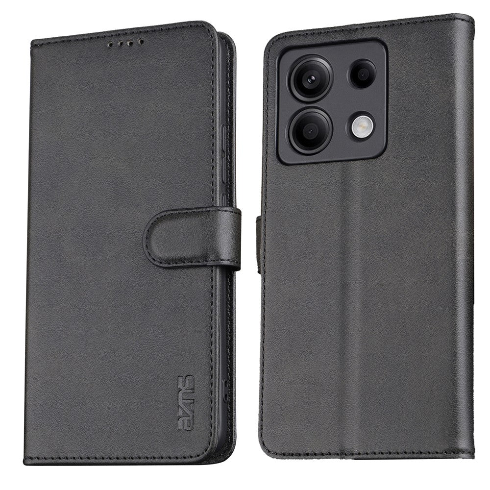 AZNS For Xiaomi Redmi Note 13 Pro 5G / Poco X6 5G Wallet Case TPU+Leather Smart Phone Cover