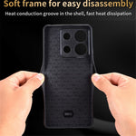 AZNS For Xiaomi Redmi Note 13 5G Case PU Leather+TPU Imprinted Pattern Cover