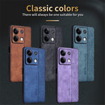 AZNS For Xiaomi Redmi Note 13 5G Case PU Leather+TPU Imprinted Pattern Cover