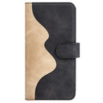 For Xiaomi Redmi A3 / Poco C61 4G Wallet Case PU Leather Color Splicing Shockproof Phone Cover