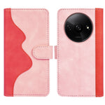 For Xiaomi Redmi A3 / Poco C61 4G Wallet Case PU Leather Color Splicing Shockproof Phone Cover
