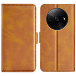 For Xiaomi Redmi A3 / Poco C61 4G Case Dual Magnetic Clasp Leather Cell Phone Cover