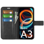 For Xiaomi Redmi A3 / Poco C61 4G PU Leather Case Magnetic Closure Wallet Phone Cover
