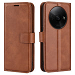 For Xiaomi Redmi A3 / Poco C61 4G PU Leather Case Magnetic Closure Wallet Phone Cover
