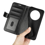 For Xiaomi Redmi A3 4G / Poco C61 4G Case Leather Crazy Horse Texture Wallet Folio Phone Cover