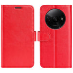 For Xiaomi Redmi A3 4G / Poco C61 4G Case Leather Crazy Horse Texture Wallet Folio Phone Cover