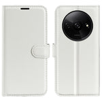 For Xiaomi Redmi A3 4G / Poco C61 4G Case Litchi Texture PU Leather Folding Stand Phone Cover