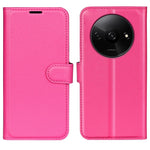 For Xiaomi Redmi A3 4G / Poco C61 4G Case Litchi Texture PU Leather Folding Stand Phone Cover