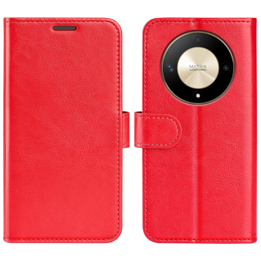 For Honor X50 5G / X9b 5G / Magic6 Lite 5G Case Crazy Horse Texture Flip Phone Cover
