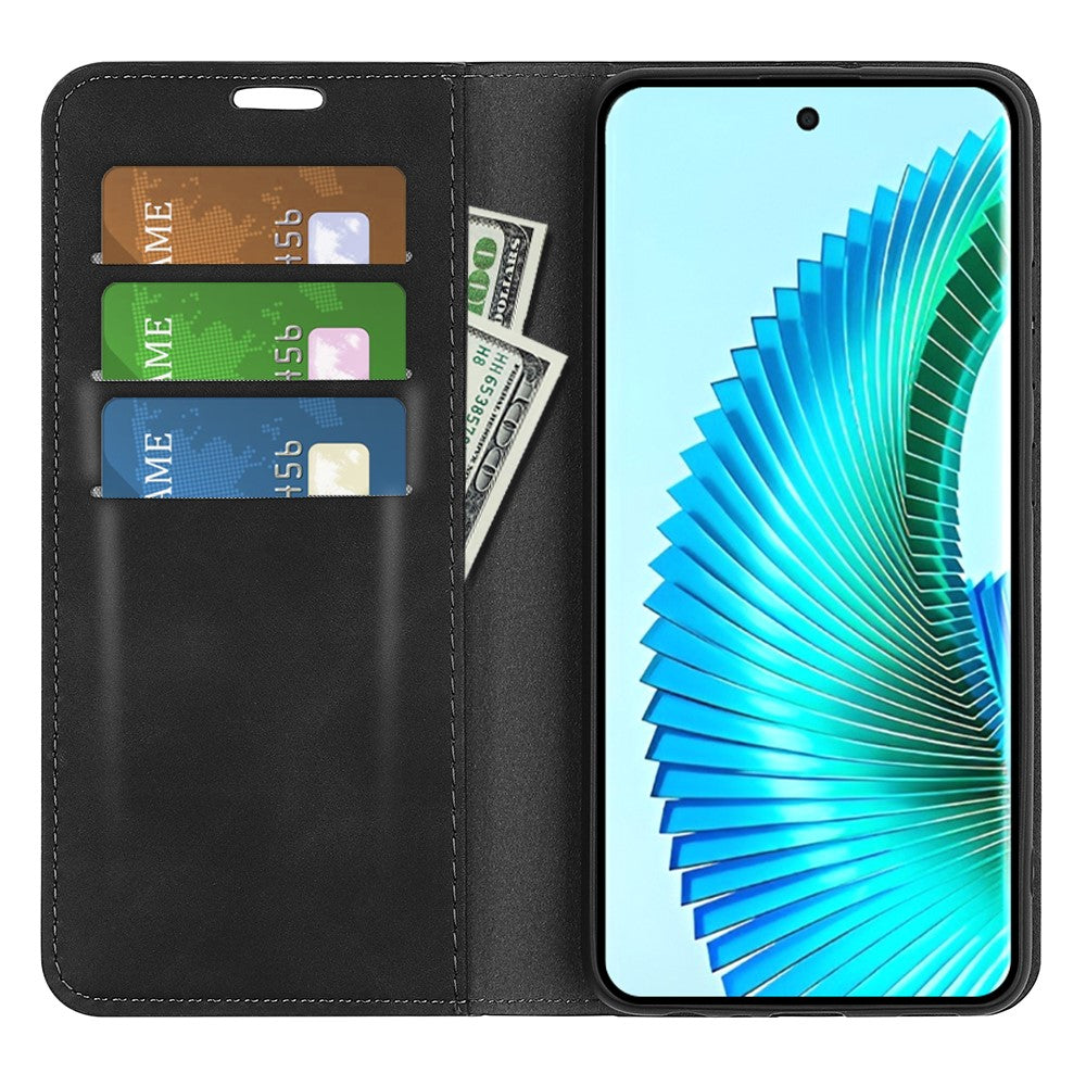 For Honor X50 5G / X9b 5G / Magic6 Lite 5G Case Skin-touch PU Leather Full Body Protective Phone Cover