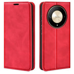 For Honor X50 5G / X9b 5G / Magic6 Lite 5G Case Skin-touch PU Leather Full Body Protective Phone Cover