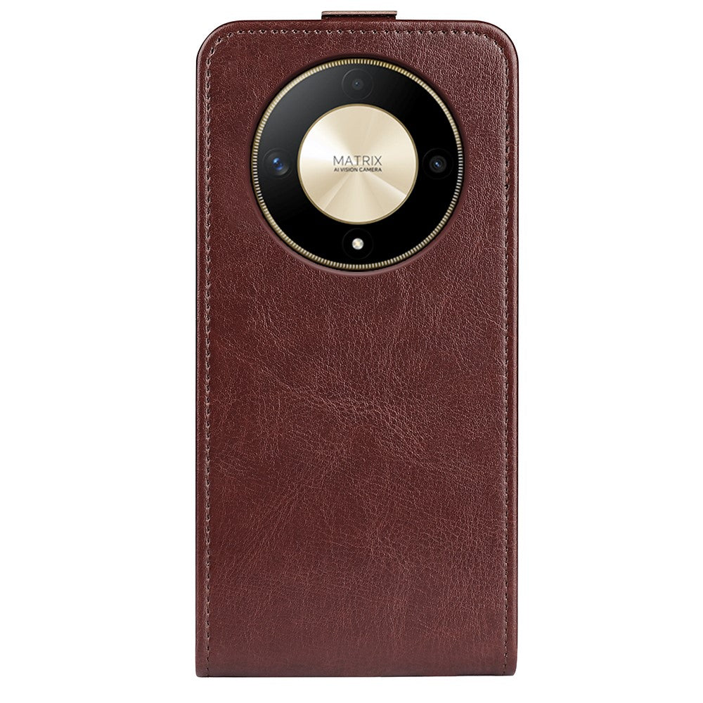 For Honor X50 5G / X9b 5G / Magic6 Lite 5G Case with Card Slot Vertical Flip Leather Phone Cover