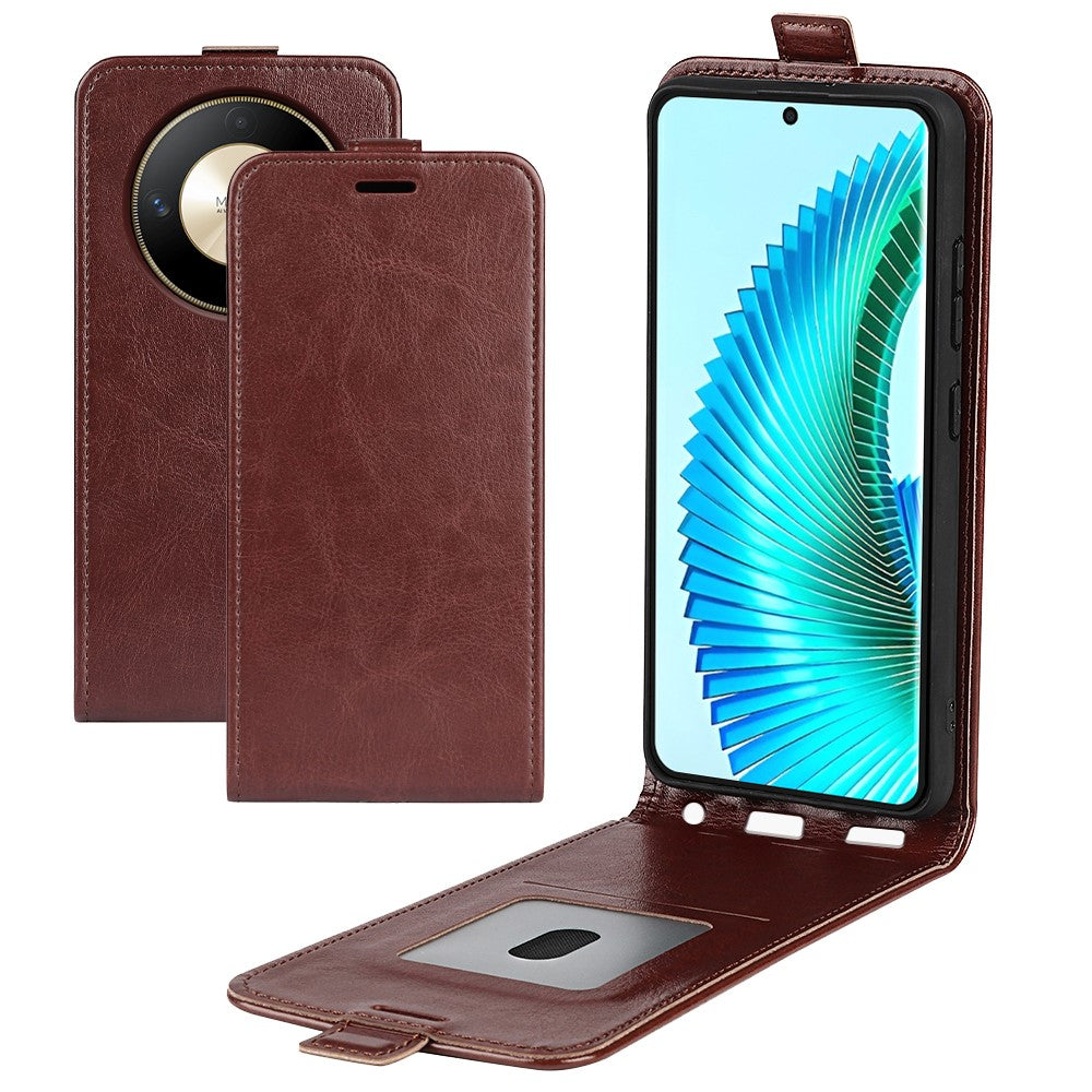 For Honor X50 5G / X9b 5G / Magic6 Lite 5G Case with Card Slot Vertical Flip Leather Phone Cover