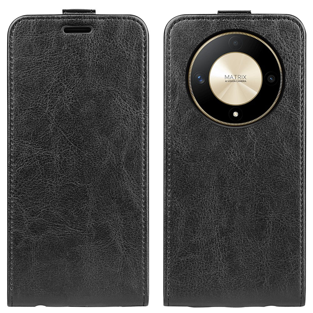For Honor X50 5G / X9b 5G / Magic6 Lite 5G Case with Card Slot Vertical Flip Leather Phone Cover