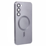 Samsung Galaxy S23+-slimskal, gummieret TPU-mobilskal med objektivfilm og magnetisk skal