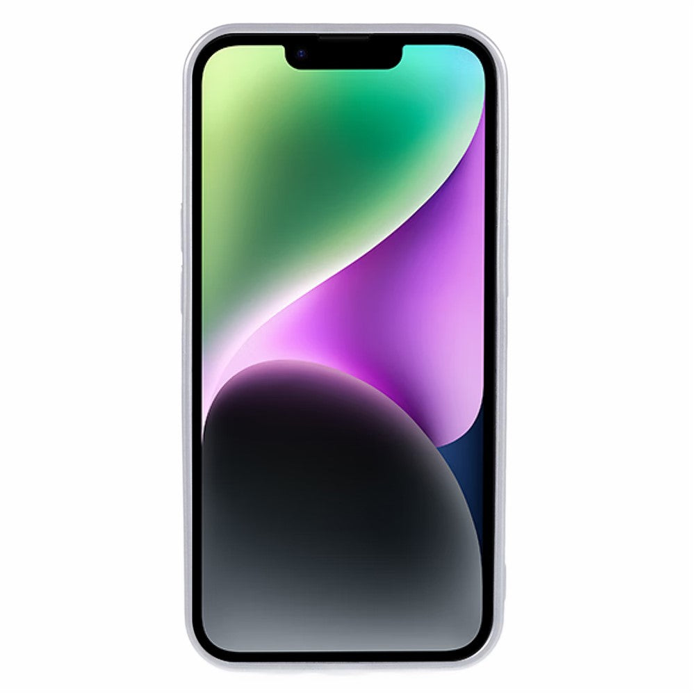 Til iPhone 14 Plus TPU-cover Kompatibel med MagSafe Gummibelagt Anti-fald Telefoncover med Linsefilm